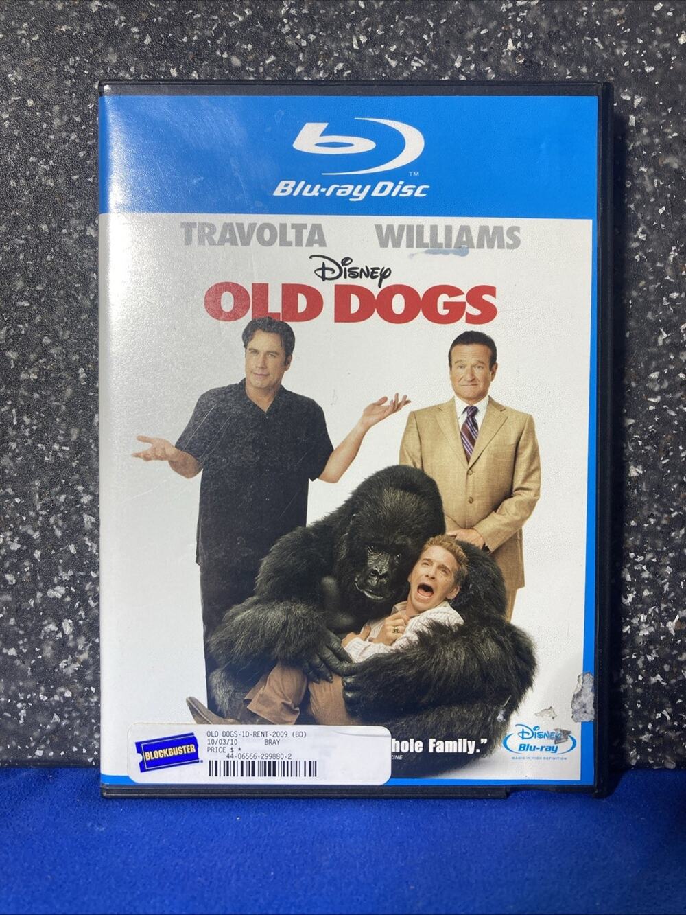 Blockbuster Old Dogs Blu-ray